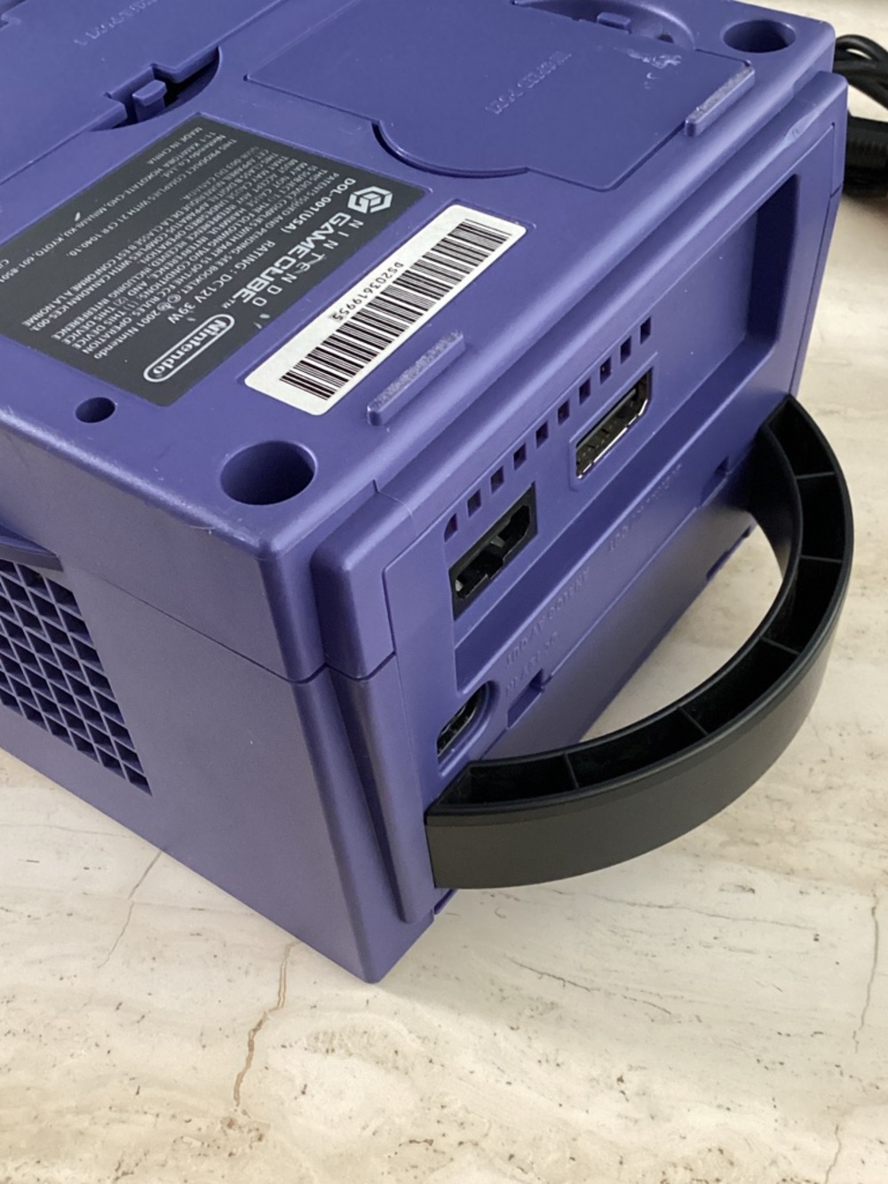 Nintendo GameCube Console and Controller Indigo OEM Working - Picture 12 of 16